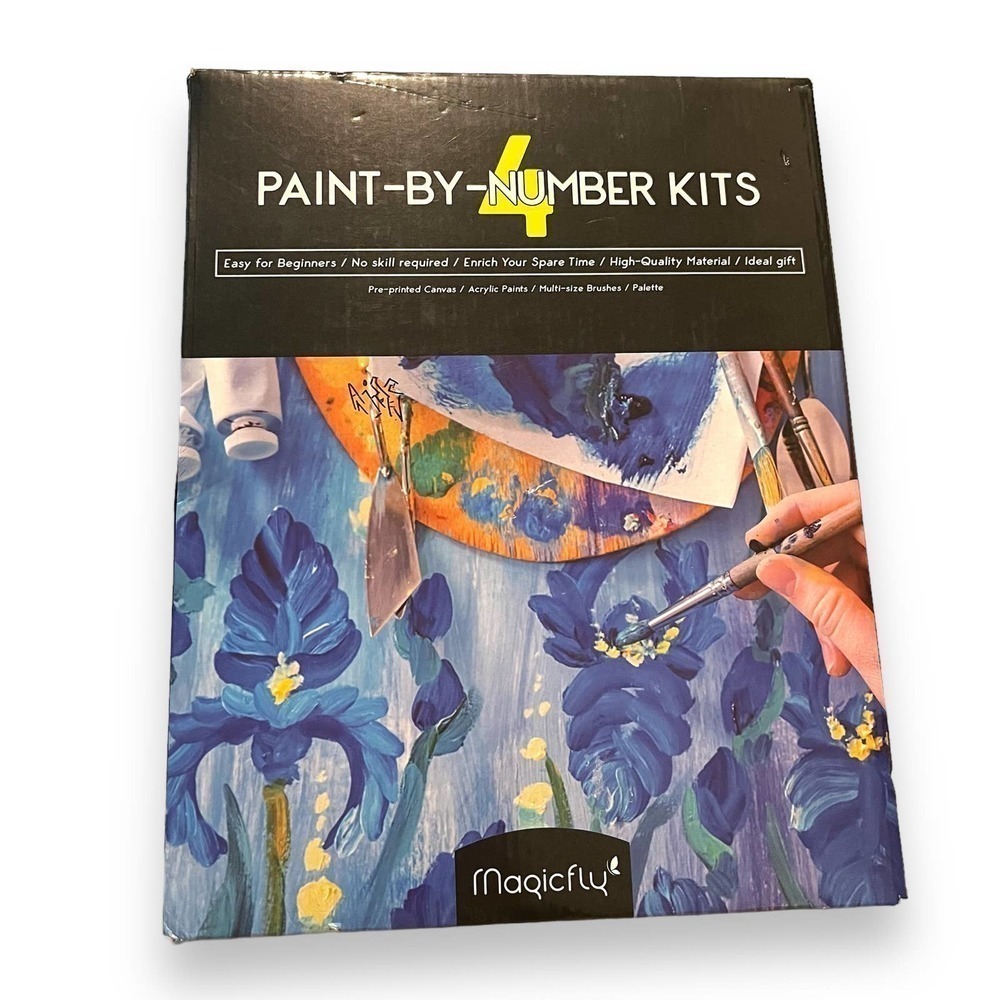 NIB Magicfly Acrylic Pants Paint By Number Beginners Kit